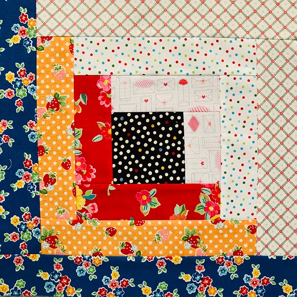 the log cabin pattern